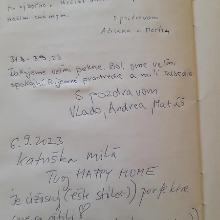 Holiday home Happy Budikovany