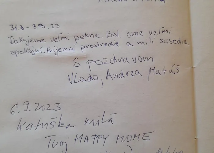 Dovolenkový dom Happy Budikovany